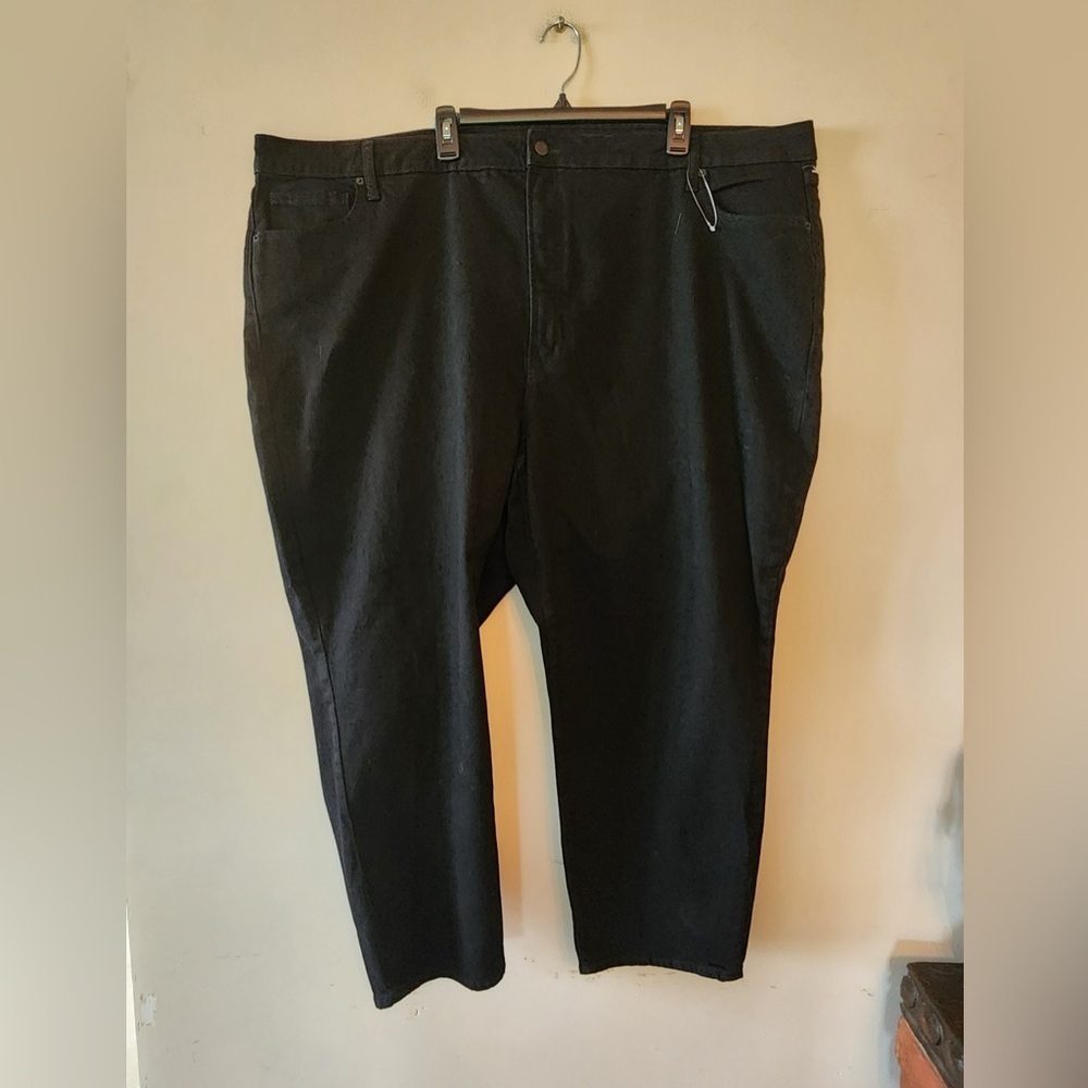 Old navy high rise o.g. straight black jeans size 30 regular